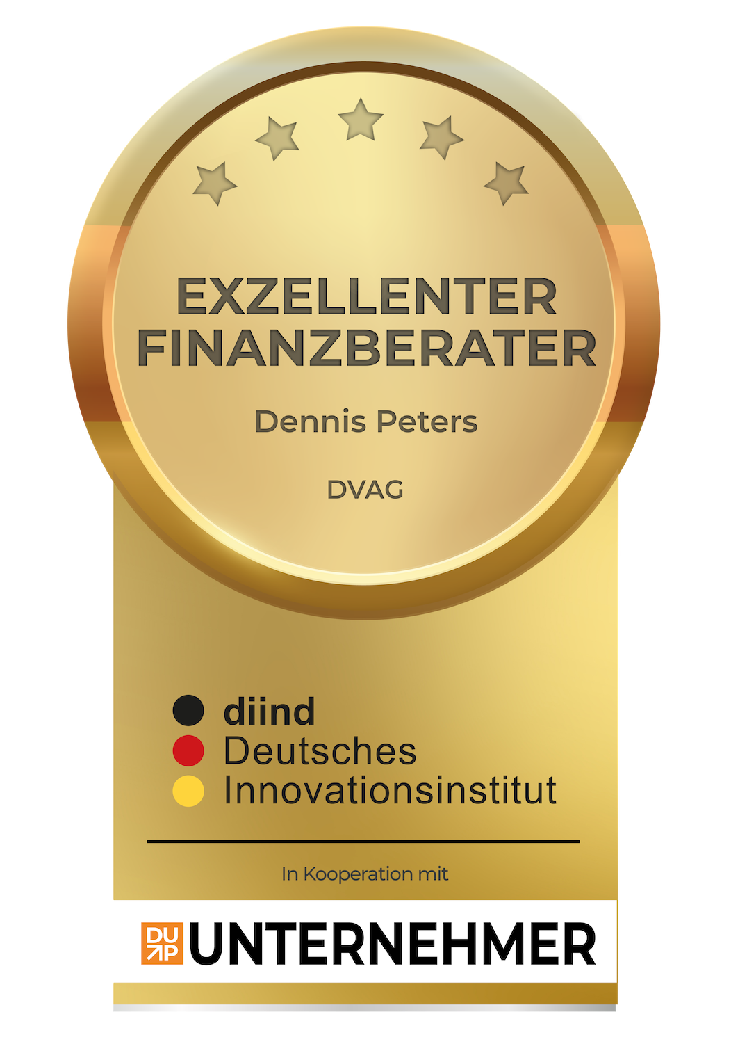 Exzellenter Finanzberater_Dennis Peters_DVAG_